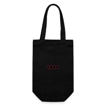 1996 Year Birthday - Gift Bag for Bottles - black - Front
