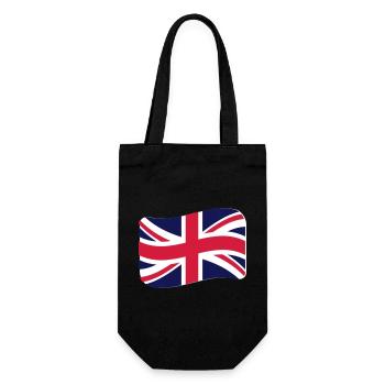 Angleterre Drapeau Nation anglaise Grande-Bretagne - Sac à bouteille - noir - Devant