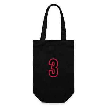 Maillot 3 Nombre d’années - Sac à bouteille - noir - Devant