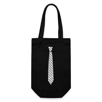 cravate - Sac à bouteille - noir - Devant
