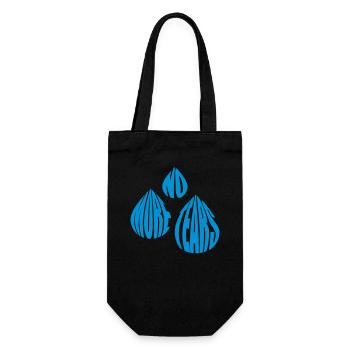 no more tears, no more tears - Gift Bag for Bottles - black - Front