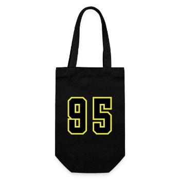 95 Number Leotard - Gift Bag for Bottles - black - Front