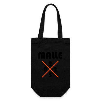 Malle 2025 - Gift Bag for Bottles - black - Front