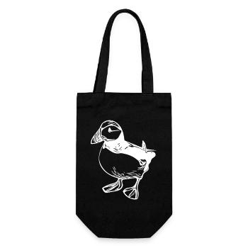 Macareux millésimés - Sac à bouteille - noir - Devant