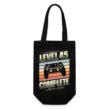 45e anniversaire Niveau 45 Édition Limitée Complète - Sac à bouteille - noir - Devant