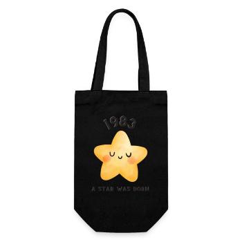 A Star was born (1983) - Gift Bag for Bottles - black - Front