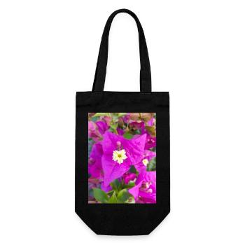 bougainvillea Bougainvillea - Gift Bag for Bottles - black - Front