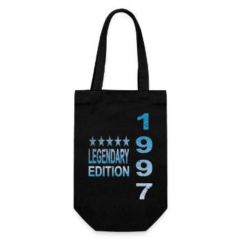 Legendary 1997 Edition - Geschenkbeutel für Flaschen - Schwarz - Vorne