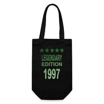 Legendary 1997 Edition - Geschenkbeutel für Flaschen - Schwarz - Vorne