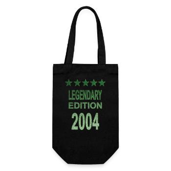 Legendary 2004 Edition - Geschenkbeutel für Flaschen - Schwarz - Vorne