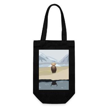 Vache - Sac à bouteille - noir - Devant