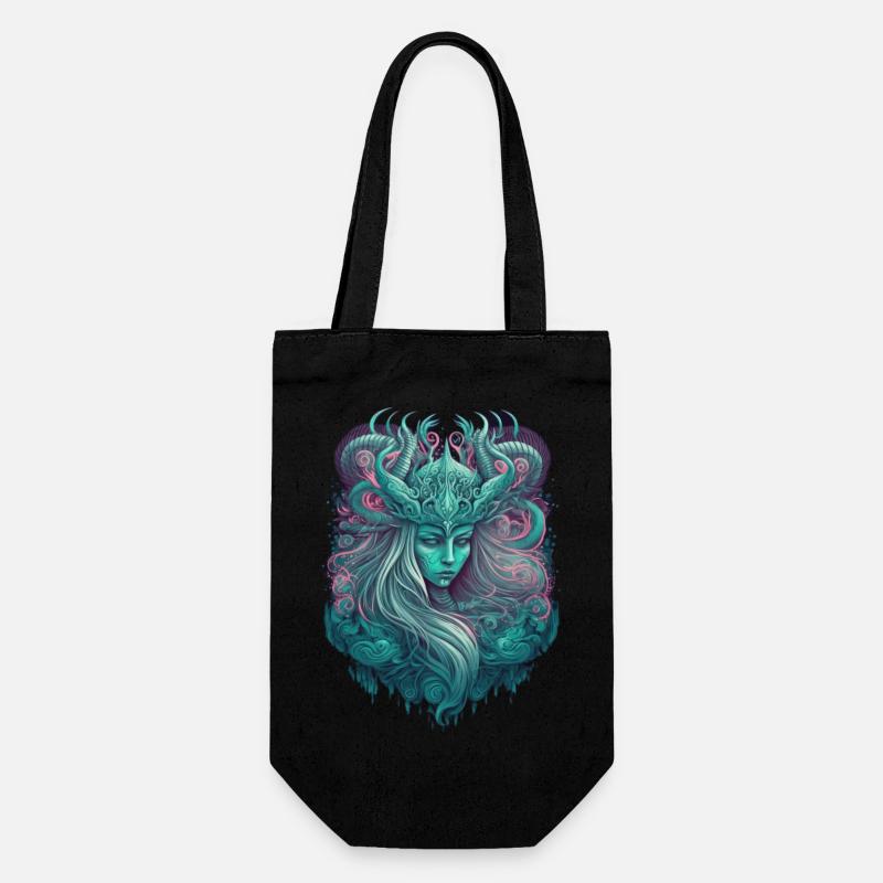 Pastel Goth Warrior - Unique et élégant - Sac à bouteille - noir