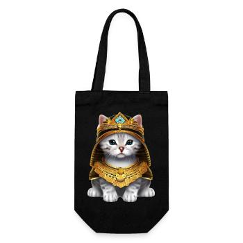 Chat pharaon égyptien - Sac à bouteille - noir - Devant