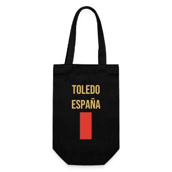 Toledo España Souvenir Toledo - Gift Bag for Bottles - black - Front