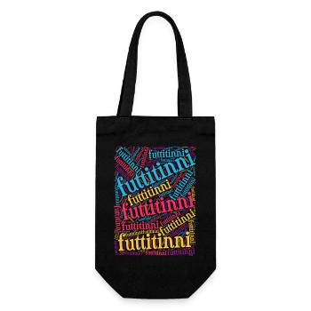 T-shirt Sicilia futtitinni t-shirt word cloud t-shirt - Sac à bouteille - noir - Devant