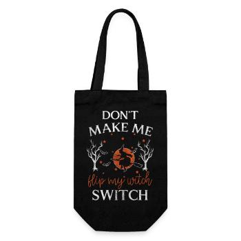 Witch Women Magic Spell - Gift Bag for Bottles - black - Front