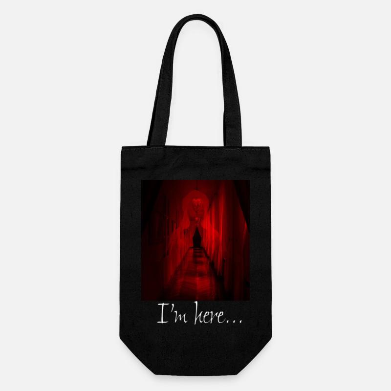 Fantôme rouge - Sac à bouteille - noir