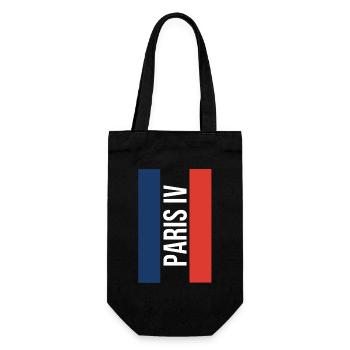Paris 4 Paris IV Souvenir Paris - Sac à bouteille - noir - Devant