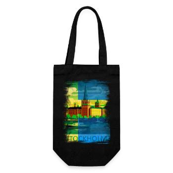 Stockholm Suède Suède Pays nordiques Scandinavie - Sac à bouteille - noir - Devant