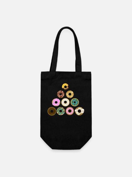 Arbre à beignets - Sac à bouteille - noir