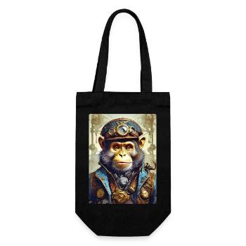Singe Steampunk 1.3 - Sac à bouteille - noir - Devant