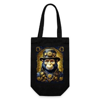Singe Steampunk 1.9 - Sac à bouteille - noir - Devant