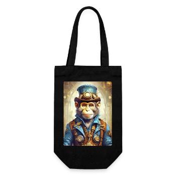 Singe Steampunk 1.11 - Sac à bouteille - noir - Devant