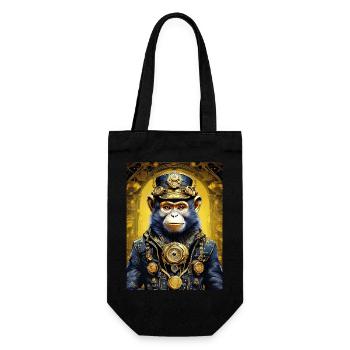 Singe Steampunk 1.14 - Sac à bouteille - noir - Devant