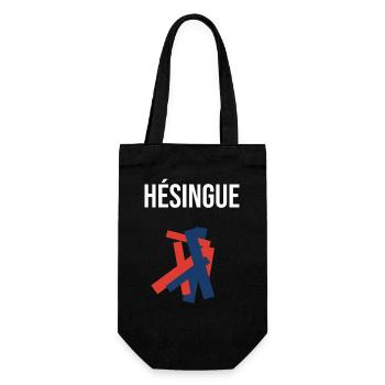 Hésingue Alsace T-Shirt Souvenir Hésingue - Geschenkbeutel für Flaschen - Schwarz - Vorne