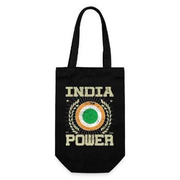 Design de l’Inde cool - Sac à bouteille - noir - Devant