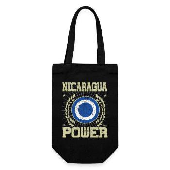 Cool Nicaragua Design - Sac à bouteille - noir - Devant