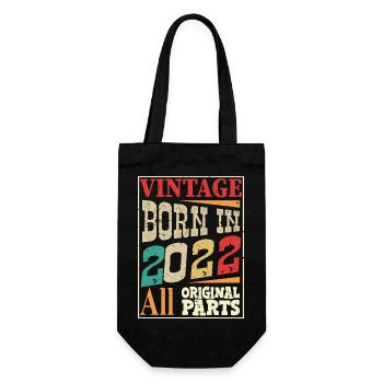 Vintage born in 2022 - Original parts - Sac à bouteille - noir - Devant