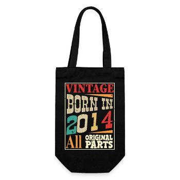 Vintage born in 2014 - Original parts - Sac à bouteille - noir - Devant