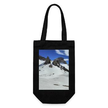 Lac Lauzon en hiver - Sac à bouteille - noir - Devant