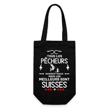 Best Swiss Anglers - Gift Bag for Bottles - black - Front