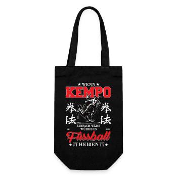 Si le karaté Kempo était facile - Sac à bouteille - noir - Devant