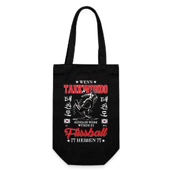 Si le karaté Taekwondo était facile - Sac à bouteille - noir - Devant