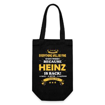 Tout ira bien Heinz est de retour - Sac à bouteille - noir - Devant
