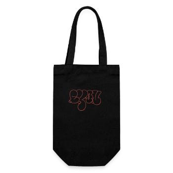 Lyon Street Art Souvenir - Gift Bag for Bottles - black - Front