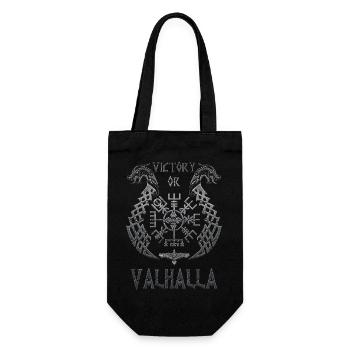 Vikings norden valhalla suède scandinavia flaga - Sac à bouteille - noir - Devant