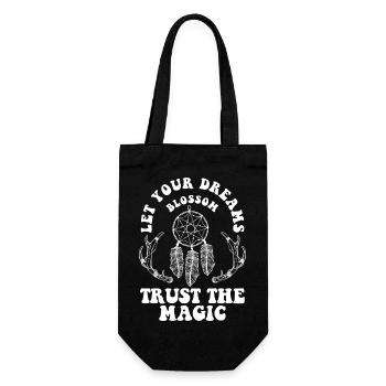 Dream Mystical Motivation Meditation - Gift Bag for Bottles - black - Front