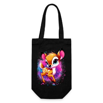 Fawn - Gift Bag for Bottles - black - Front