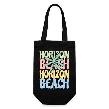 HORIZON BEACH - Geschenkbeutel für Flaschen - Schwarz - Vorne