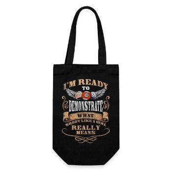 Pool Player Ball Winner - Gift Bag for Bottles - black - Front