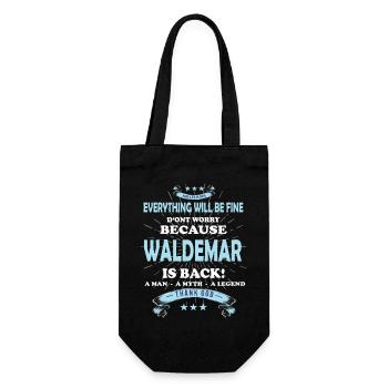Tout ira bien Waldemar est de retour - Sac à bouteille - noir - Devant