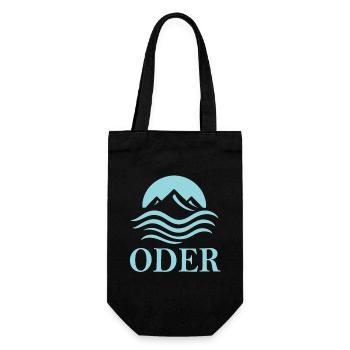 Or – pure nature on the border with Poland - Gift Bag for Bottles - black - Front