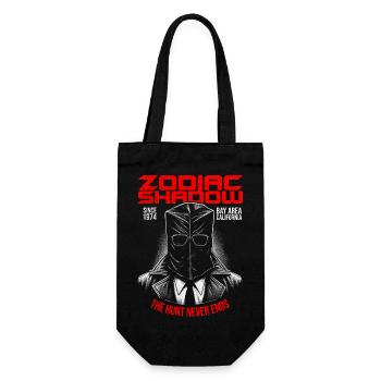 Zodiac Shadow Kalifornien 1975 Bay Area - Geschenkbeutel für Flaschen - Schwarz - Vorne