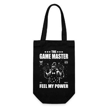 Le maître du jeu de rôle - ressentez la puissance - Sac à bouteille - noir - Devant