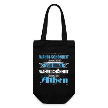 La vraie beauté vient d’Athens Design - Sac à bouteille - noir - Devant