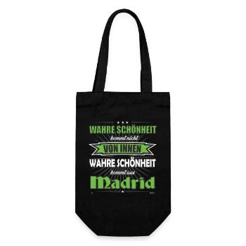 La vraie beauté vient du design madrilène - Sac à bouteille - noir - Devant
